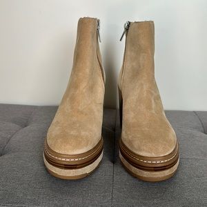 Tan Suede Steve Madden Boots